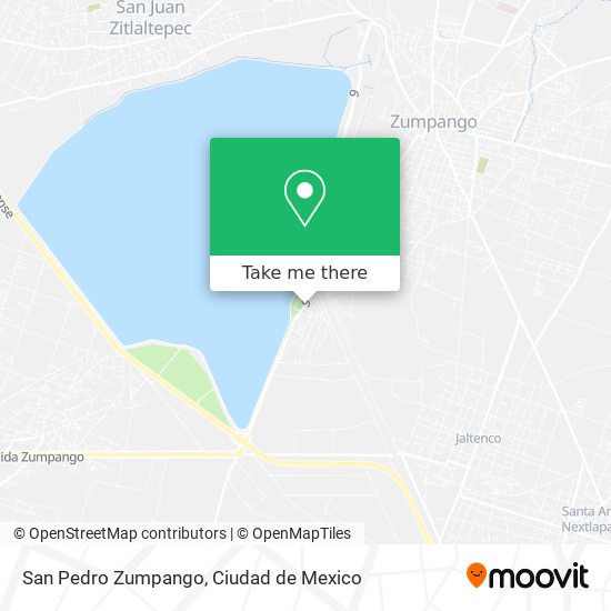 San Pedro Zumpango map