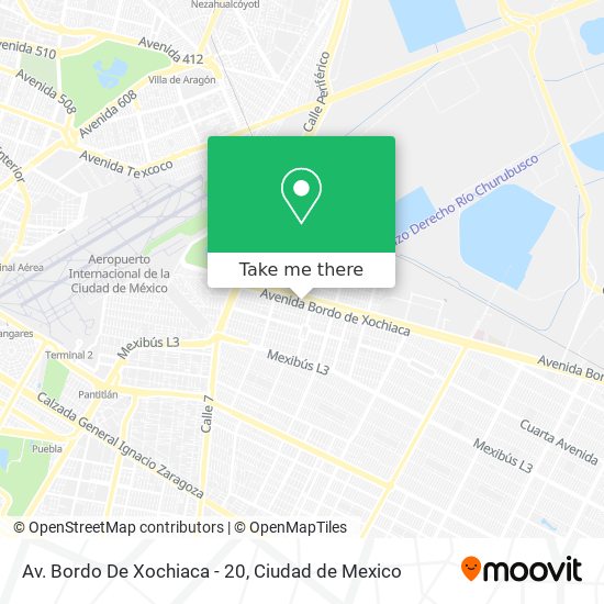 Av. Bordo De Xochiaca - 20 map