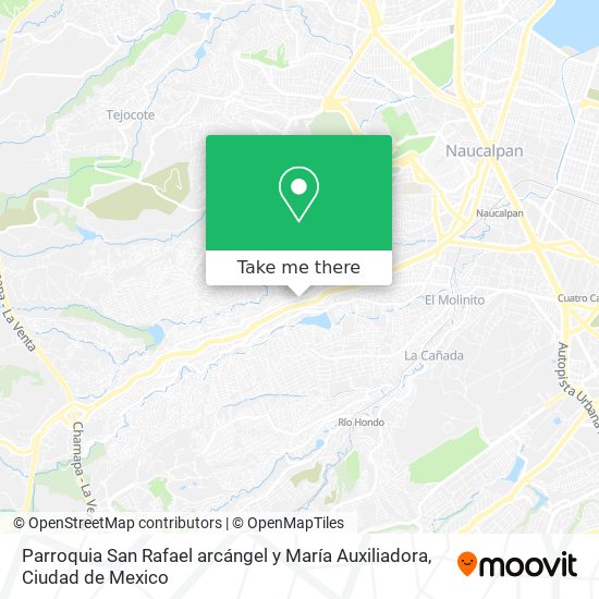 Parroquia San Rafael arcángel y María Auxiliadora map
