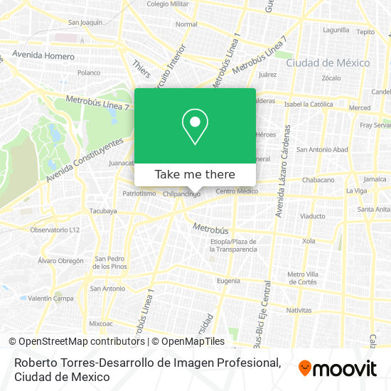 Roberto Torres-Desarrollo de Imagen Profesional map