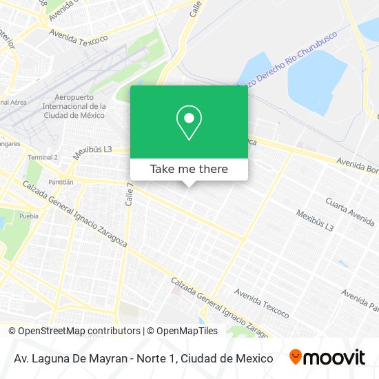 Av. Laguna De Mayran - Norte 1 map