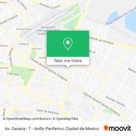 Av. Oaxaca - 7 - Anillo Periferico map