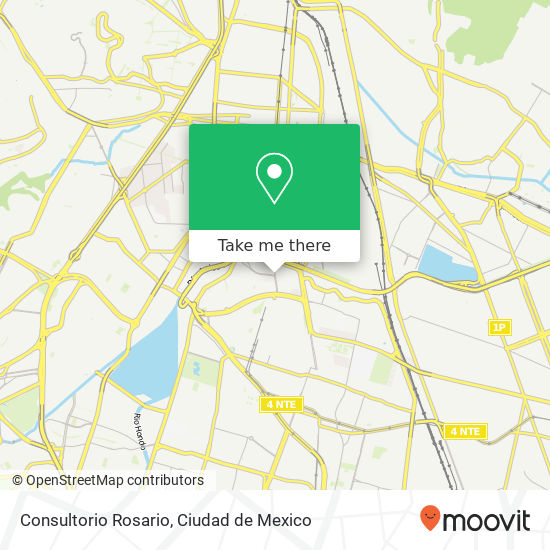 Consultorio Rosario map