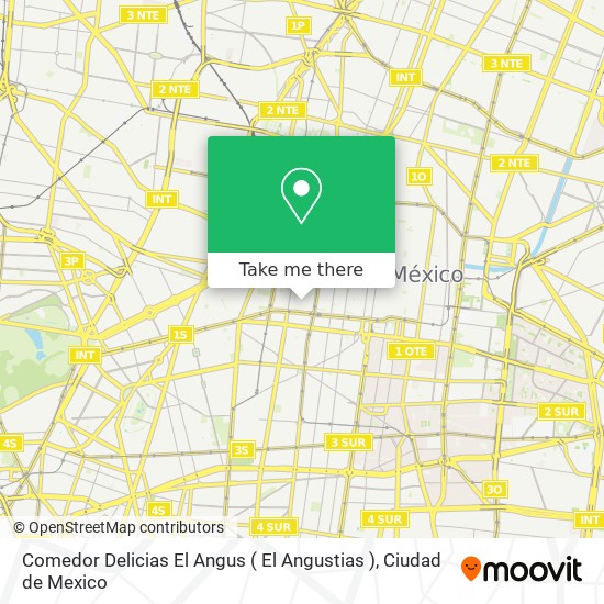 Comedor Delicias El Angus ( El Angustias ) map