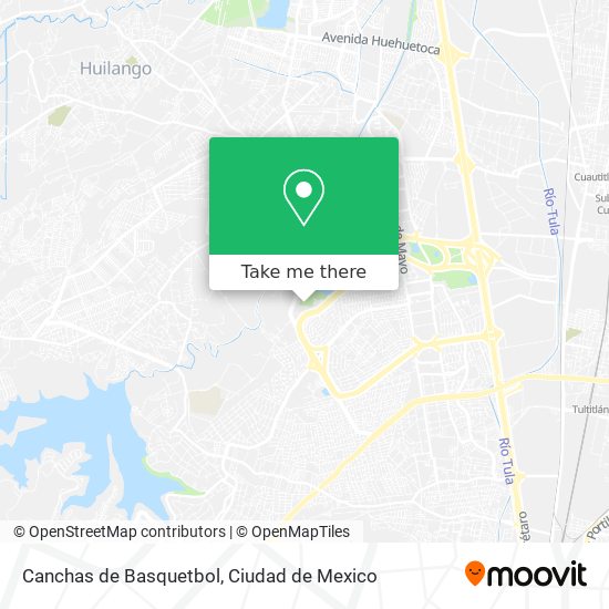 Mapa de Canchas de Basquetbol
