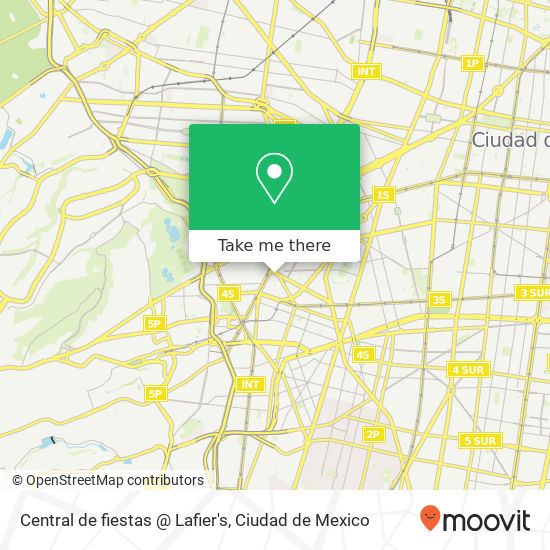 Central de fiestas @ Lafier's map