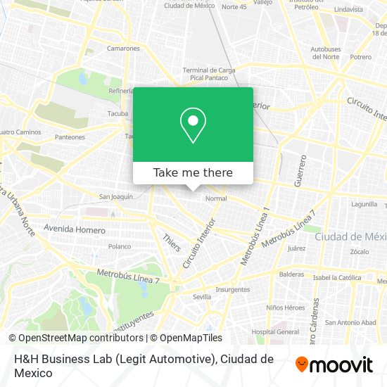 Mapa de H&H Business Lab (Legit Automotive)