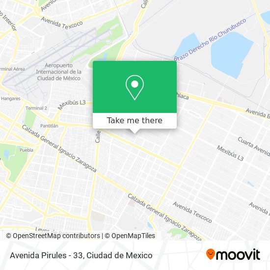 Mapa de Avenida Pirules - 33
