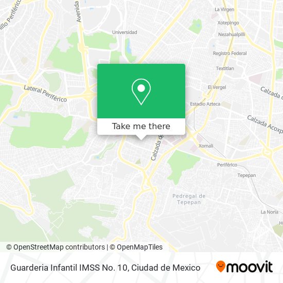 Guarderia Infantil IMSS No. 10 map