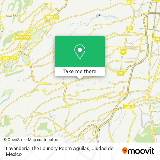 Lavanderia The Laundry Room Aguilas map