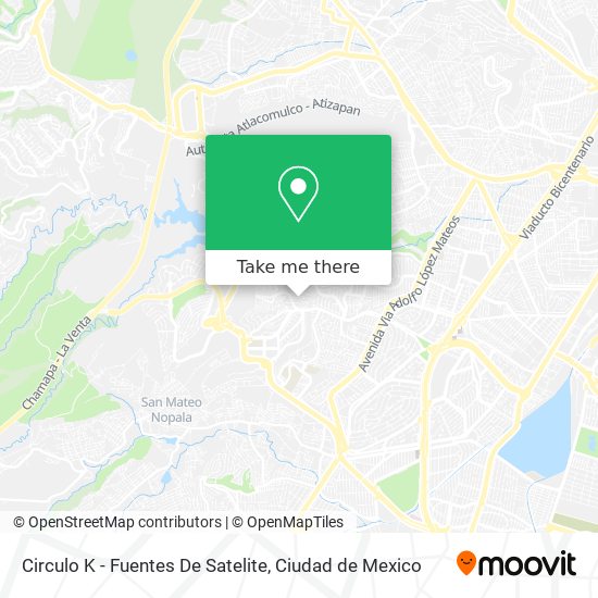 Circulo K - Fuentes De Satelite map