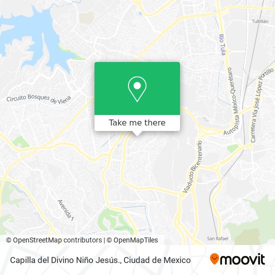Mapa de Capilla del Divino Niño Jesús.