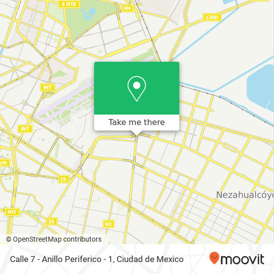 Calle 7 - Anillo Periferico - 1 map
