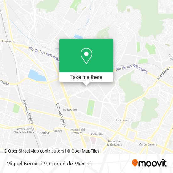 Miguel Bernard  9 map