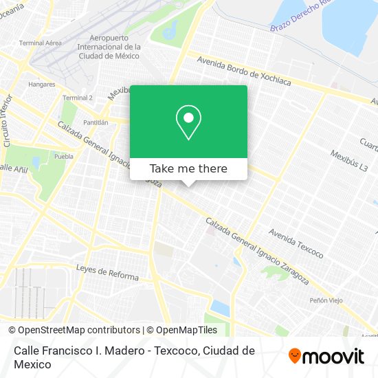 Mapa de Calle Francisco I. Madero - Texcoco