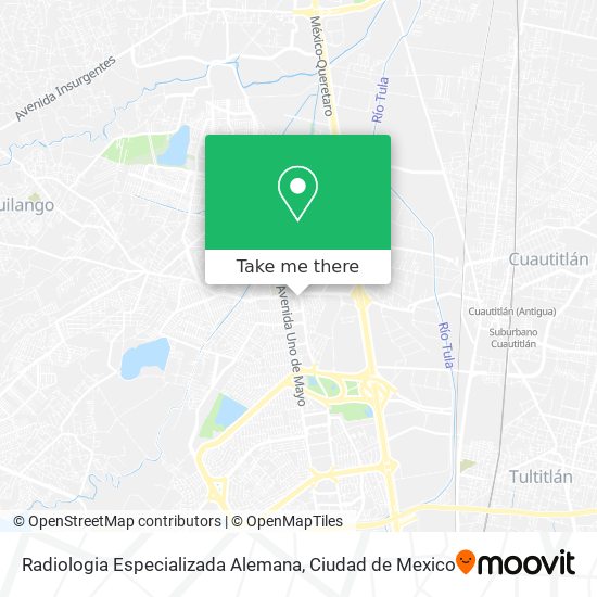 Radiologia Especializada Alemana map
