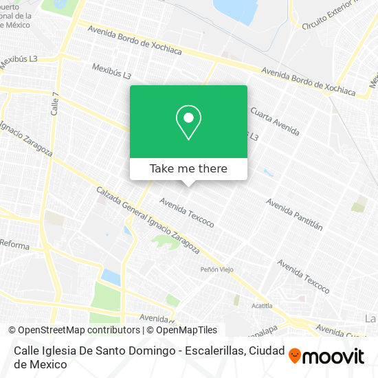 Calle Iglesia De Santo Domingo - Escalerillas map