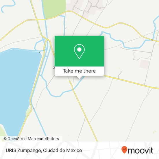 Mapa de URIS Zumpango
