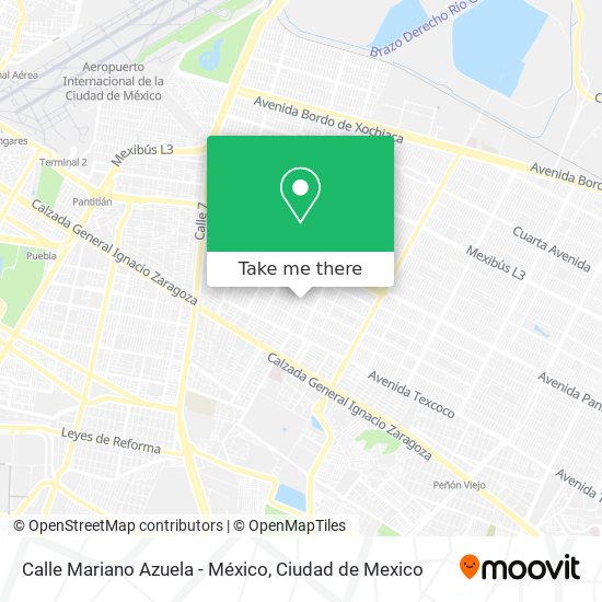 Calle Mariano Azuela - México map