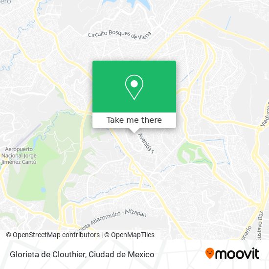 Glorieta de Clouthier map