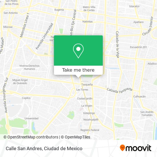 Mapa de Calle San Andres