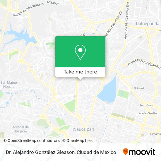 Dr. Alejandro González Gleason map