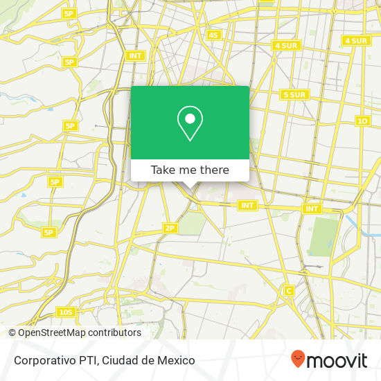 Corporativo PTI map