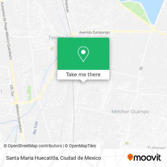 Mapa de Santa Maria Huecatitla