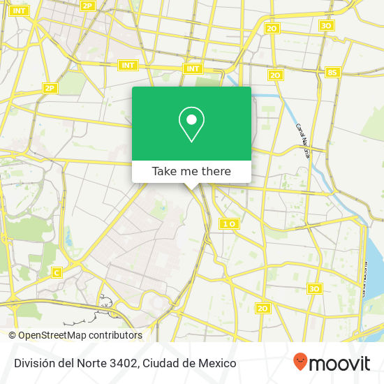 División del Norte 3402 map