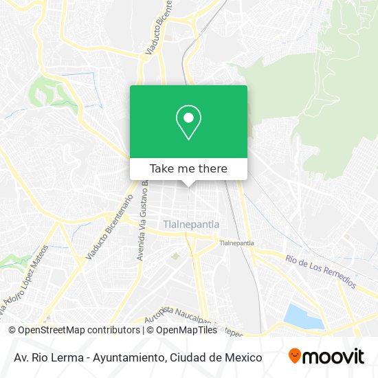 Mapa de Av. Rio Lerma - Ayuntamiento