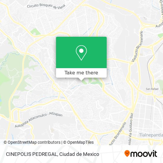 CINEPOLIS PEDREGAL map