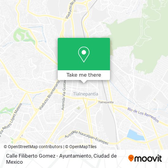 Calle Filiberto Gomez - Ayuntamiento map