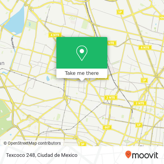 Mapa de Texcoco 248
