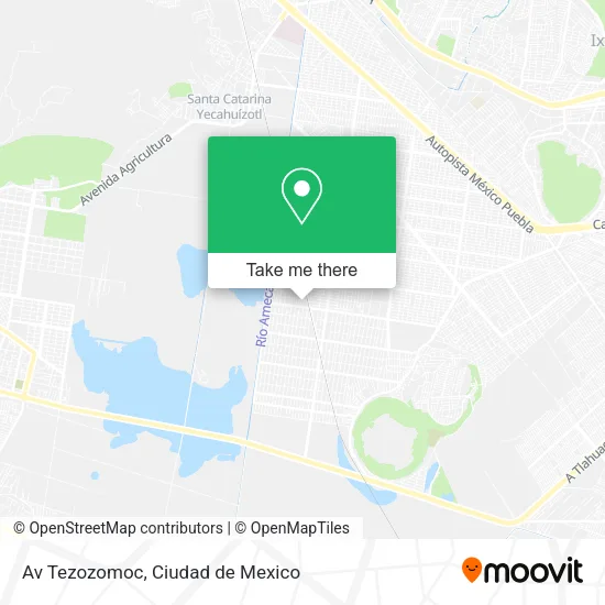 Av Tezozomoc map