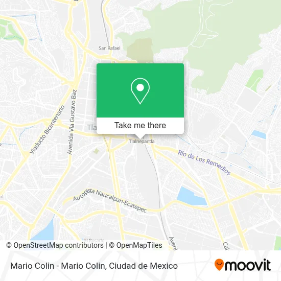 Mario Colin - Mario Colin map