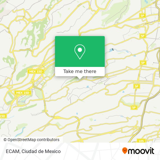 ECAM map