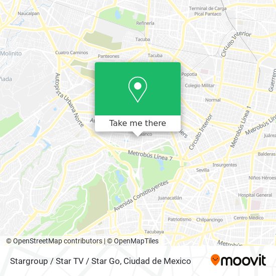 Stargroup / Star TV / Star Go map