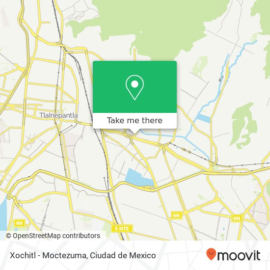 Xochitl - Moctezuma map