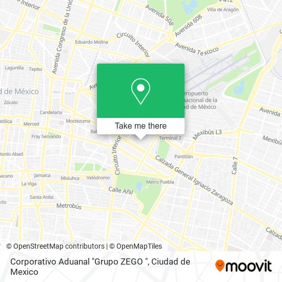 Mapa de Corporativo Aduanal "Grupo ZEGO "