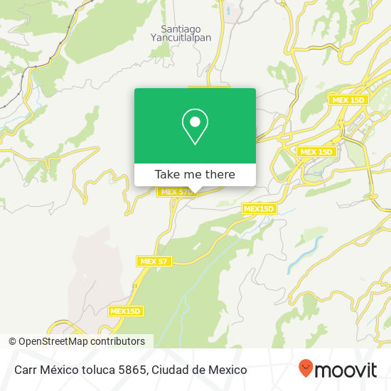 Carr  México toluca 5865 map