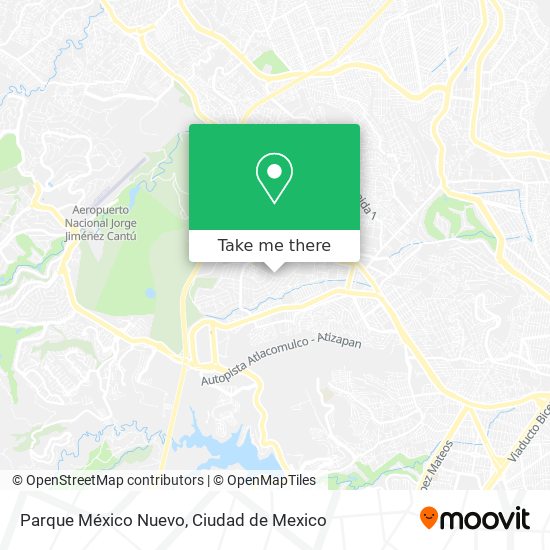 Mapa de Parque México Nuevo