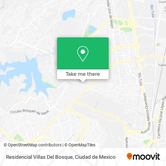 Residencial Villas Del Bosque map