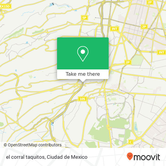 el corral taquitos map