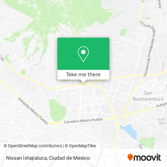  ¿Cómo llegar en Autobús a Nissan Ixtapaluca en La Paz?