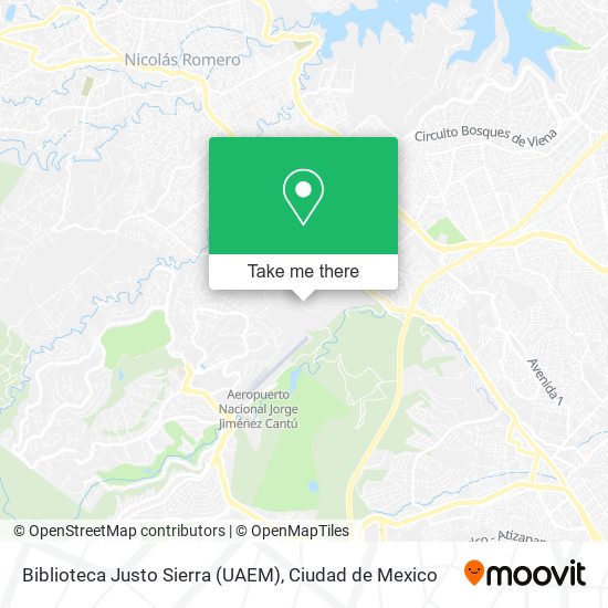 Biblioteca Justo Sierra (UAEM) map