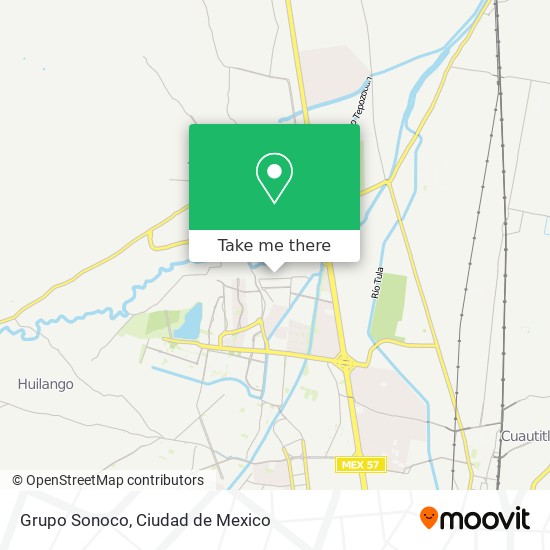 Mapa de Grupo Sonoco