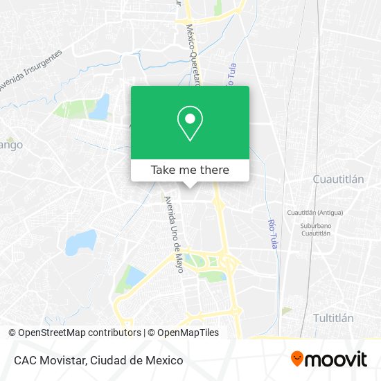 Mapa de CAC Movistar