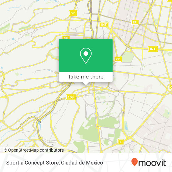 Sportia Concept Store map