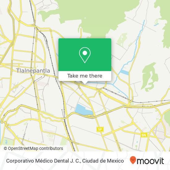 Corporativo Médico Dental J. C. map