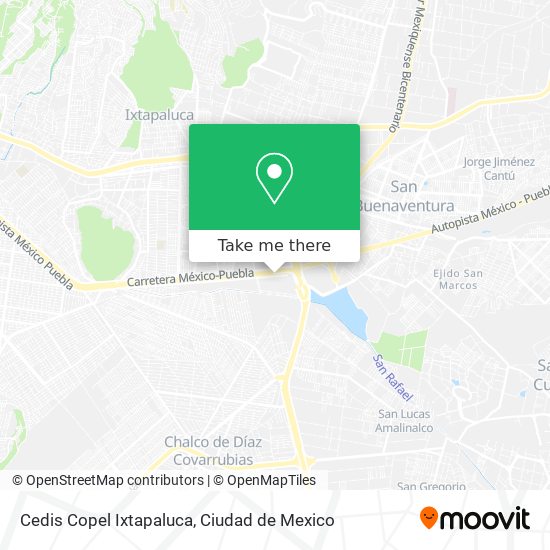 Cedis Copel Ixtapaluca map